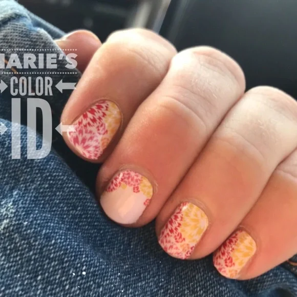 *Retired* Color Street: What in Carnation? (Petite) | Floral Spring Pink Yellow - Picture 5 of 10